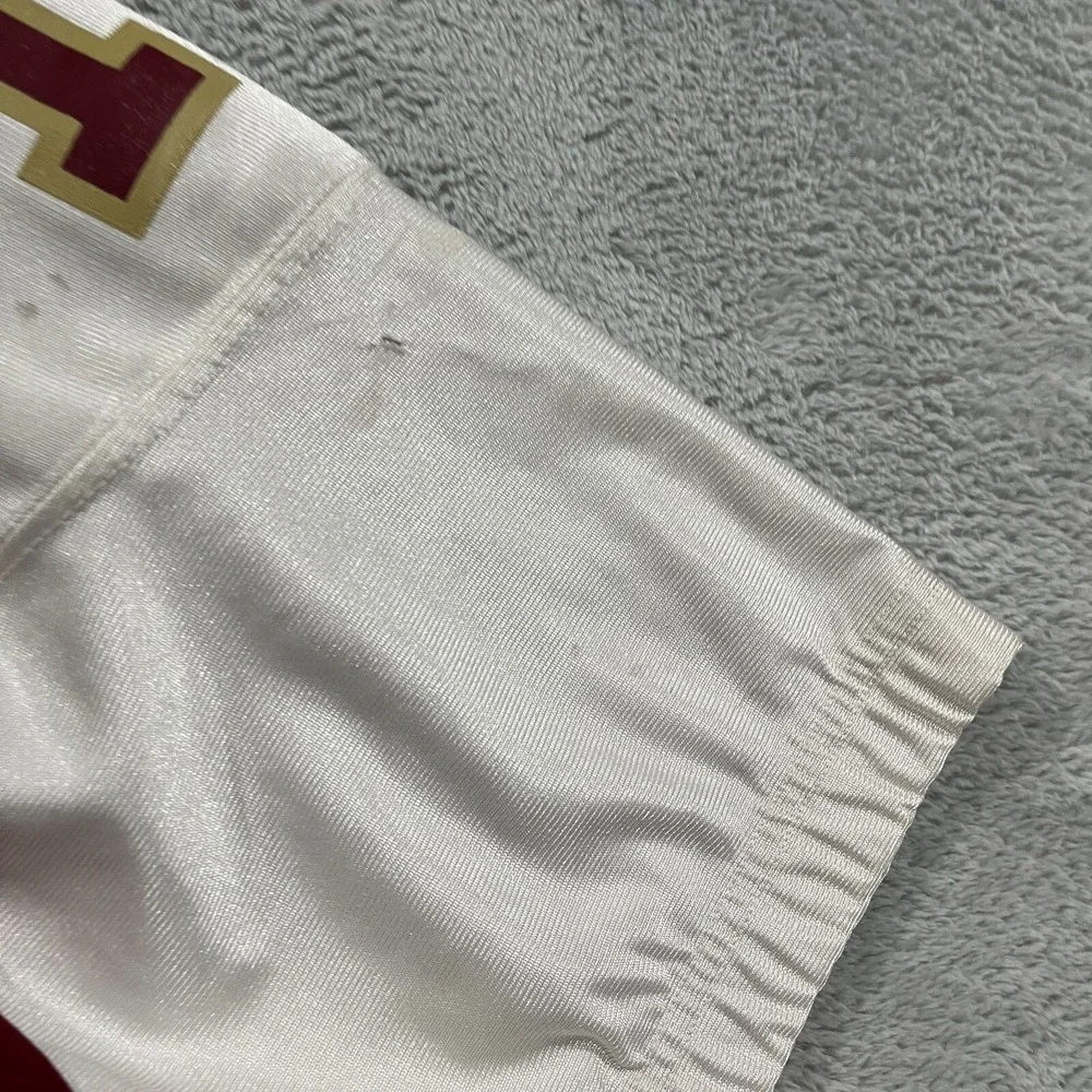 Adidas Shirt‎ Men's Small Jersey Football Vintage 80s USA Made White Red 12